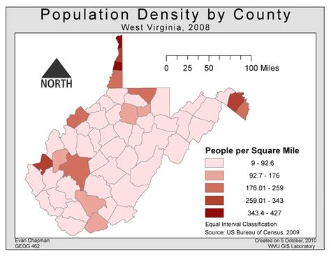 West Virginia Cities by Population (2024) .